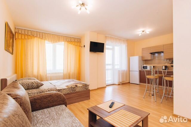 

Квартира-студия, 38 м², 2 кровати