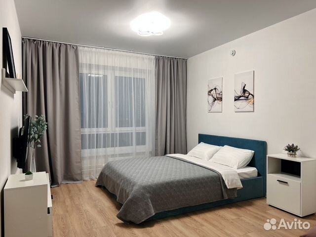 

1-к. квартира, 38,7 м², 2 кровати