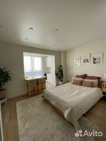 

Квартира-студия, 30 м², 2 кровати