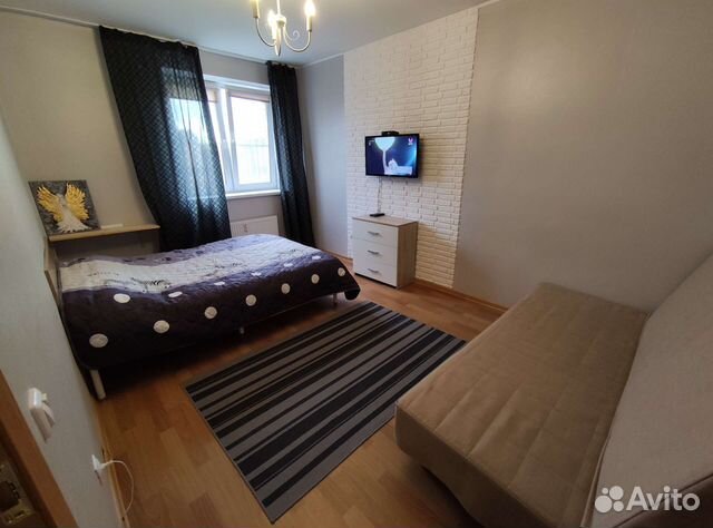 

1-к. квартира, 37 м², 2 кровати
