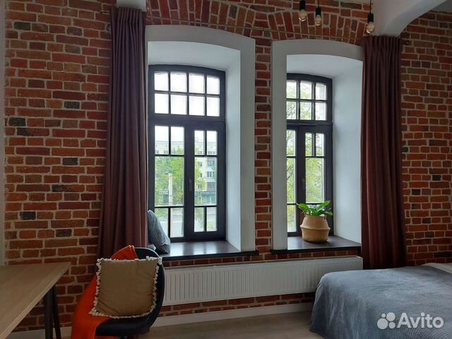 

Квартира-студия, 35 м², 2 кровати