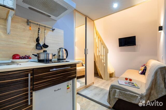

Квартира-студия, 20 м², 2 кровати