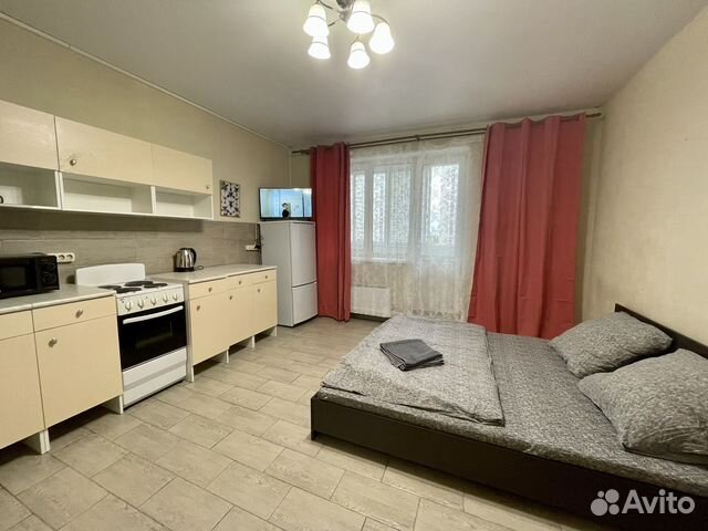 

Квартира-студия, 30 м², 1 кровать