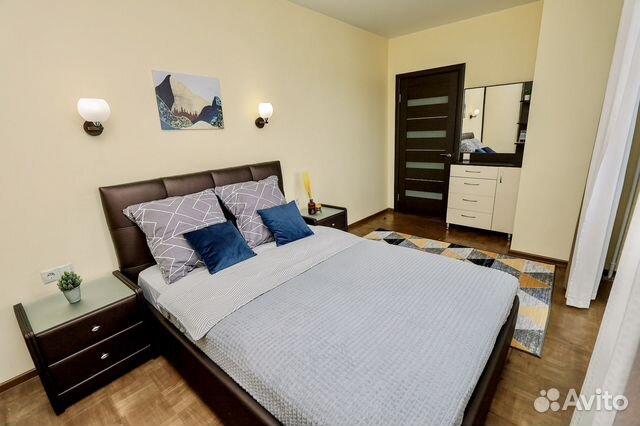 

2-к. квартира, 52 м², 2 кровати