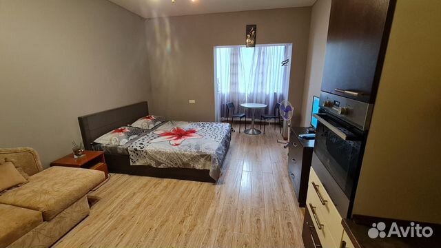 

Квартира-студия, 27 м², 2 кровати