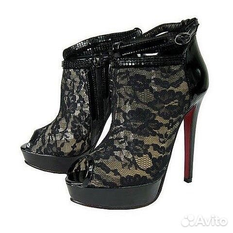 Ботильены Christian Louboutin Ботильены Christian Louboutin