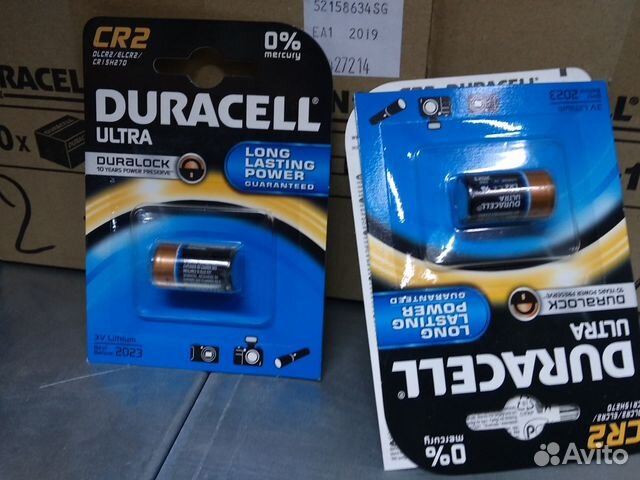 Литиевая батарейка Duracell Ultra CR2 Lithium 3V Литиевая батарейка Duracell Ultra CR2 Lithium 3V