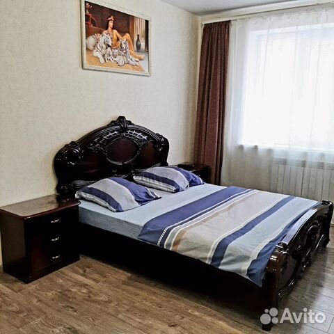 

1-к. квартира, 42 м², 2 кровати