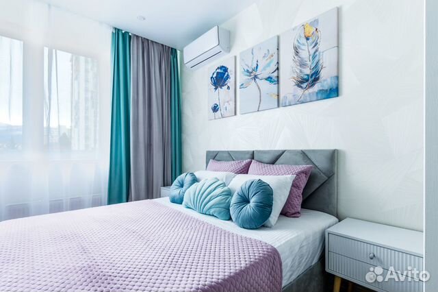

1-к. квартира, 36 м², 2 кровати