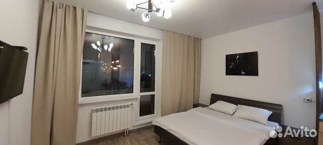 

Квартира-студия, 25 м², 2 кровати