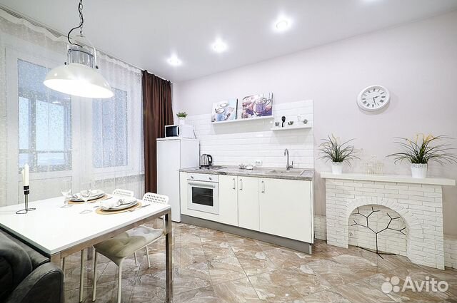 

Квартира-студия, 40 м², 2 кровати