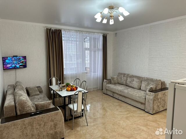 

Квартира-студия, 45 м², 2 кровати