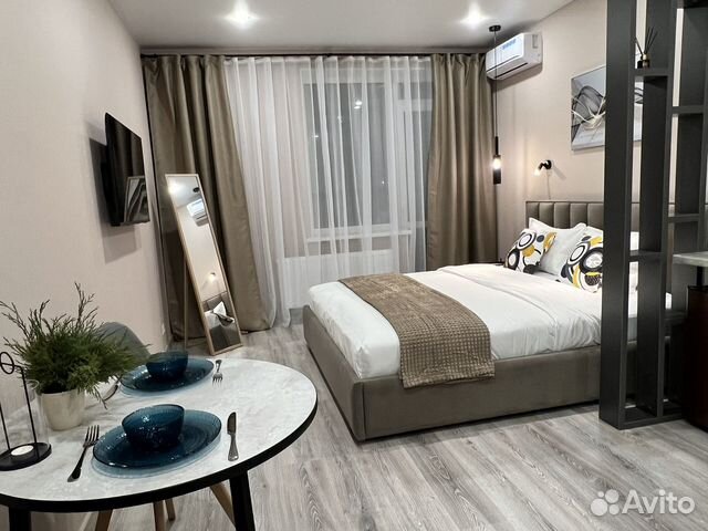 

Квартира-студия, 30 м², 1 кровать