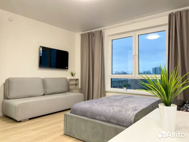 

Квартира-студия, 32 м², 2 кровати