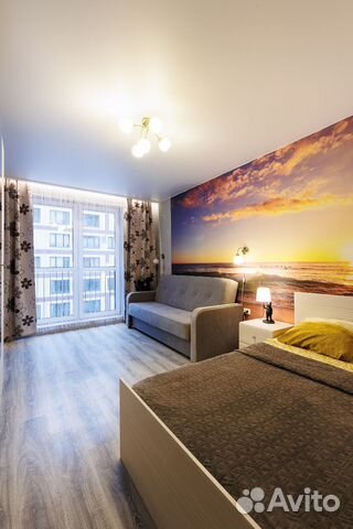 

1-к. квартира, 39 м², 2 кровати