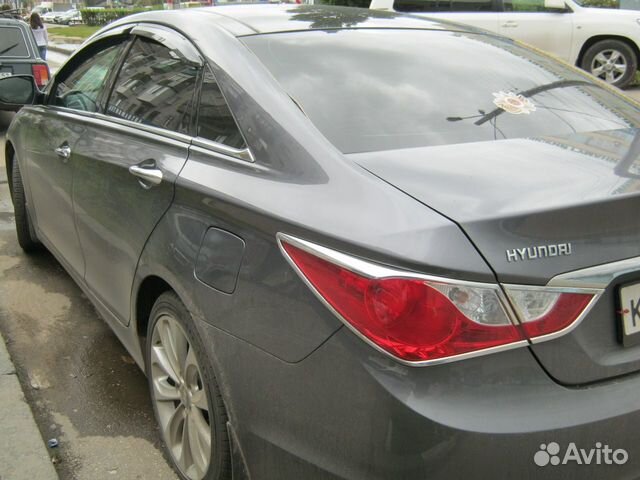 Дефлекторы окон и капота Hyundai Sonata/i45 (2010