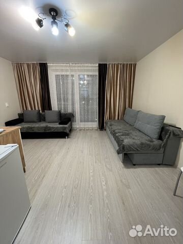 

Квартира-студия, 28 м², 2 кровати