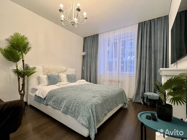 

1-к. квартира, 32 м², 2 кровати