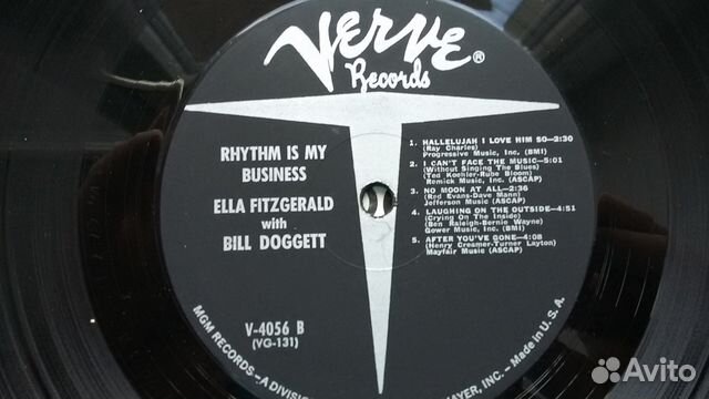 Ella Fitzgerald Великий Джаз Винил USA Ella Fitzgerald Великий Джаз Винил USA