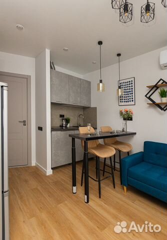 

Квартира-студия, 25 м², 2 кровати
