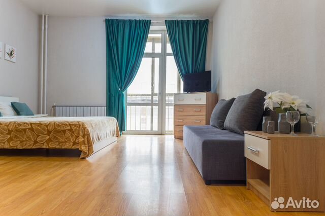 

Квартира-студия, 40 м², 2 кровати