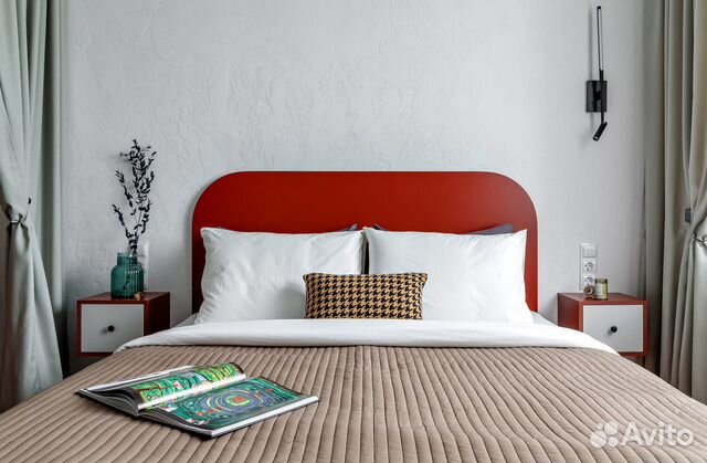 

1-к. квартира, 41 м², 2 кровати