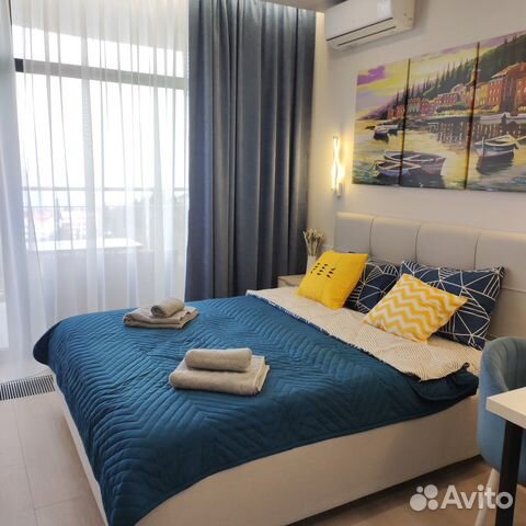 

Квартира-студия, 32 м², 2 кровати