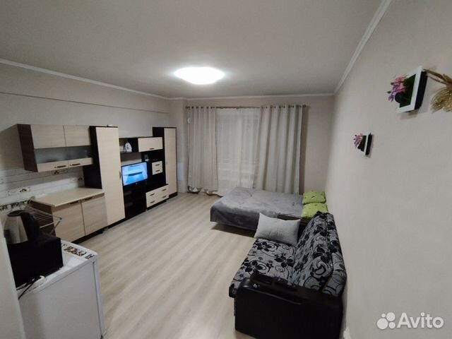 

Квартира-студия, 30 м², 2 кровати
