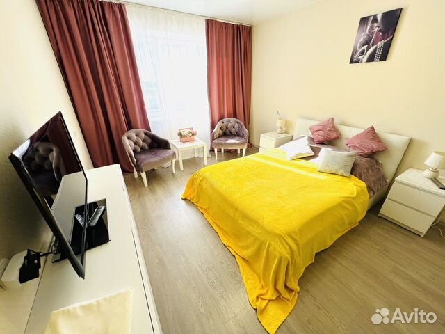 

1-к. квартира, 40 м², 1 кровать