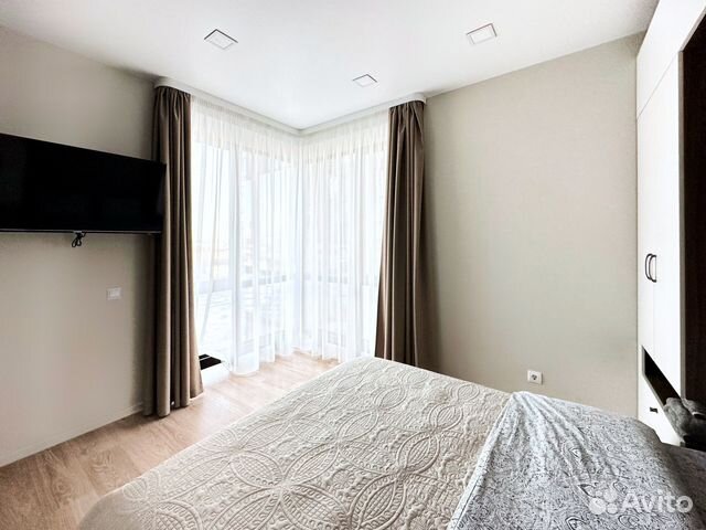 

1-к. квартира, 38 м², 2 кровати