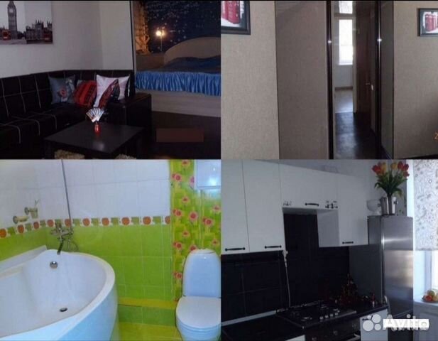 

1-к. квартира, 41 м², 2 кровати