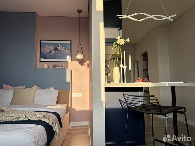 

Квартира-студия, 32 м², 1 кровать
