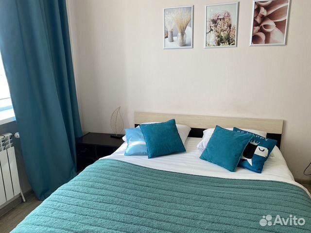 

Квартира-студия, 44 м², 2 кровати
