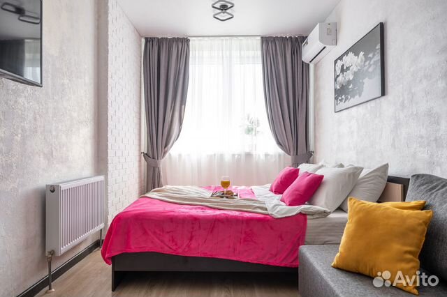 

Квартира-студия, 30 м², 1 кровать