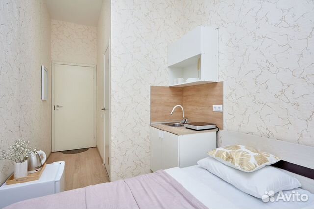 

Квартира-студия, 14 м², 1 кровать