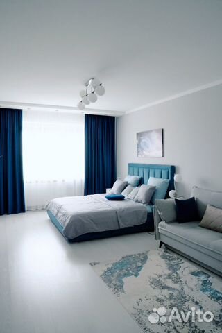 

1-к. квартира, 47 м², 2 кровати