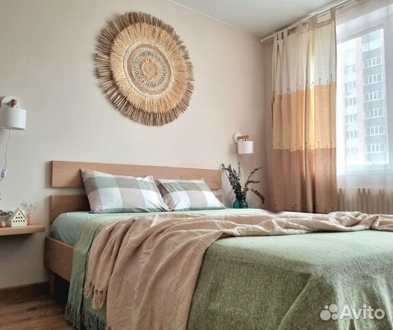 

1-к. квартира, 37,5 м², 2 кровати