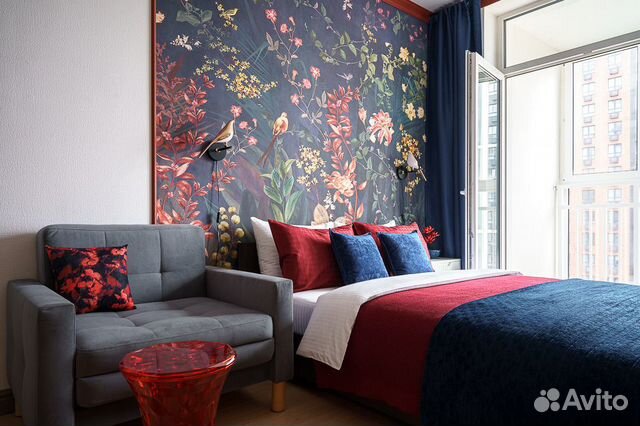 

Квартира-студия, 25 м², 2 кровати