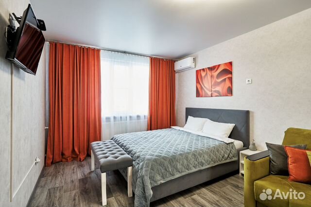 

1-к. квартира, 38 м², 2 кровати