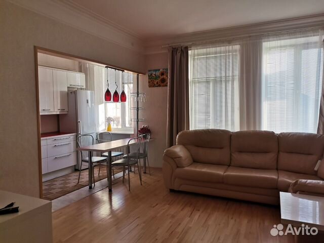 

1-к. квартира, 55 м², 2 кровати