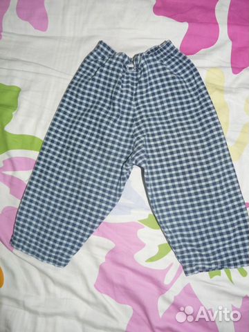 Летний костюм на 9-18 мес с банданой Летний костюм на 9-18 мес с банданой