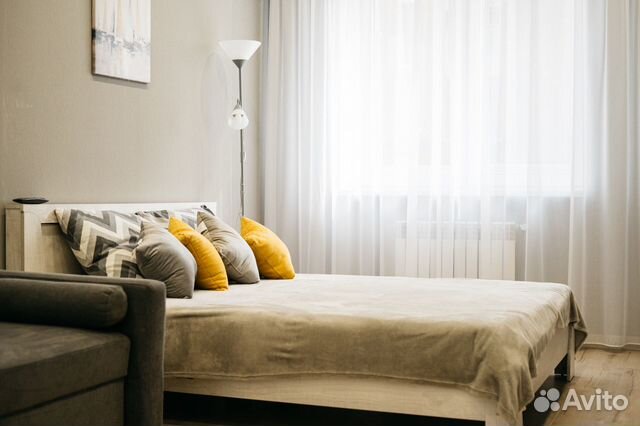

1-к. квартира, 43 м², 2 кровати