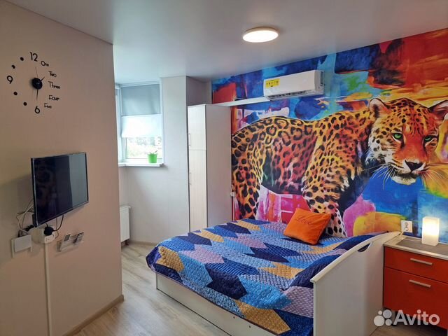 

Квартира-студия, 30 м², 1 кровать