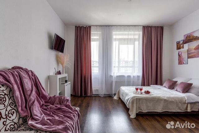 

Квартира-студия, 26,4 м², 2 кровати