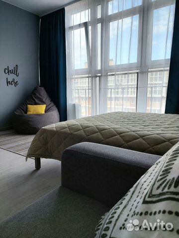 

Квартира-студия, 30 м², 2 кровати