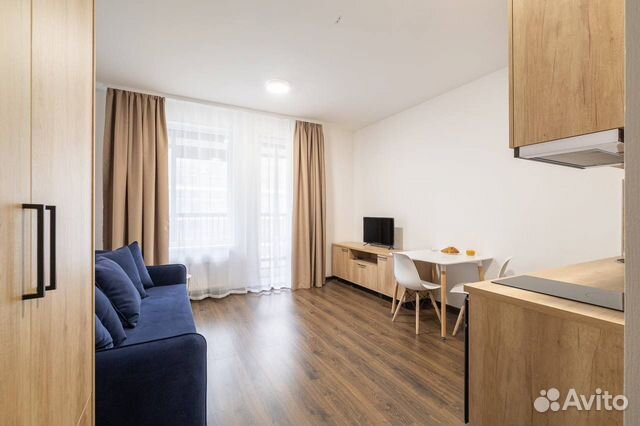 

Квартира-студия, 31 м², 1 кровать