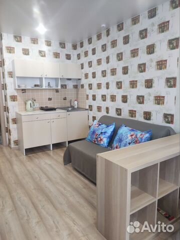 

Квартира-студия, 34 м², 2 кровати