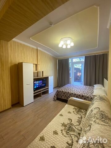 

Квартира-студия, 35 м², 2 кровати