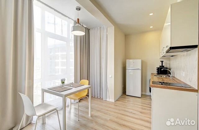

Квартира-студия, 29 м², 1 кровать