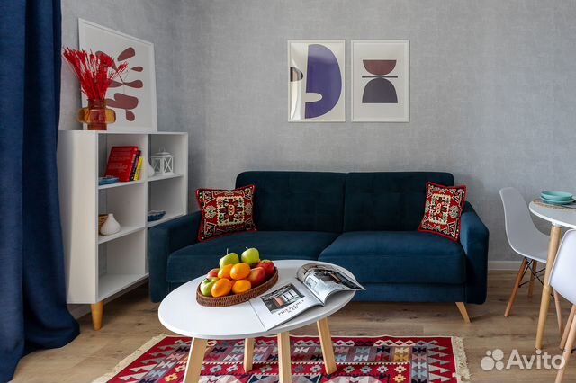 

1-к. квартира, 40 м², 2 кровати